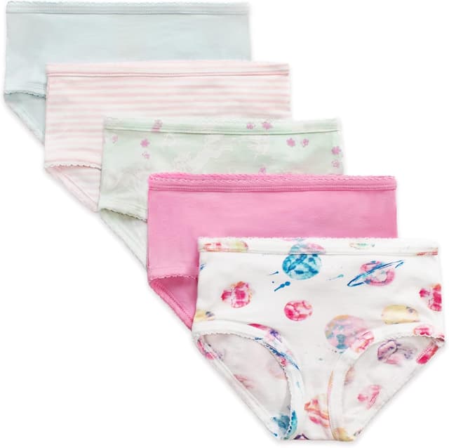 Thumbnail 6 de Burt's Bees Baby Girls' Underwear Set 5-pack