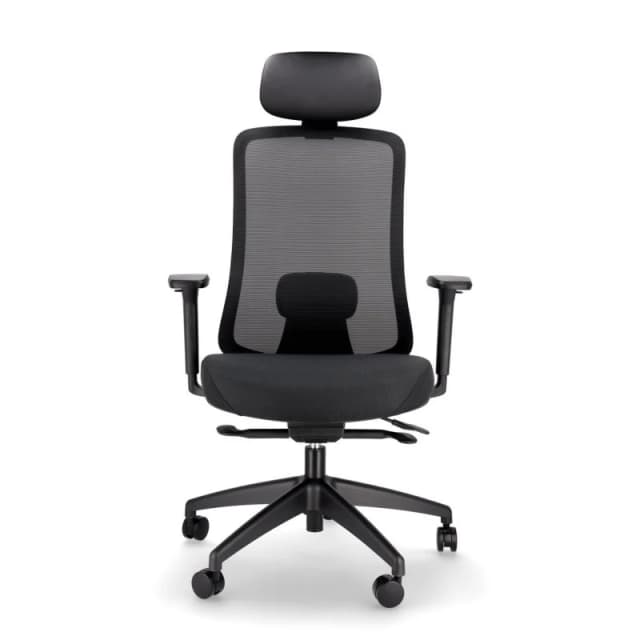 Detalle de Spacio Ardena Silla ergonómica 1 cabezal Negra