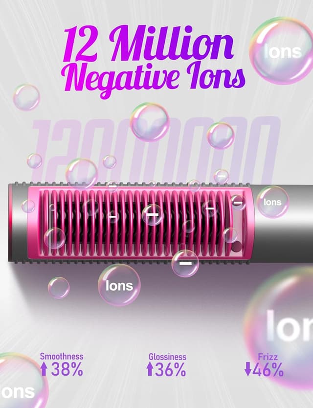 Thumbnail 2 de Hair Straighteners Brush 9 Temps