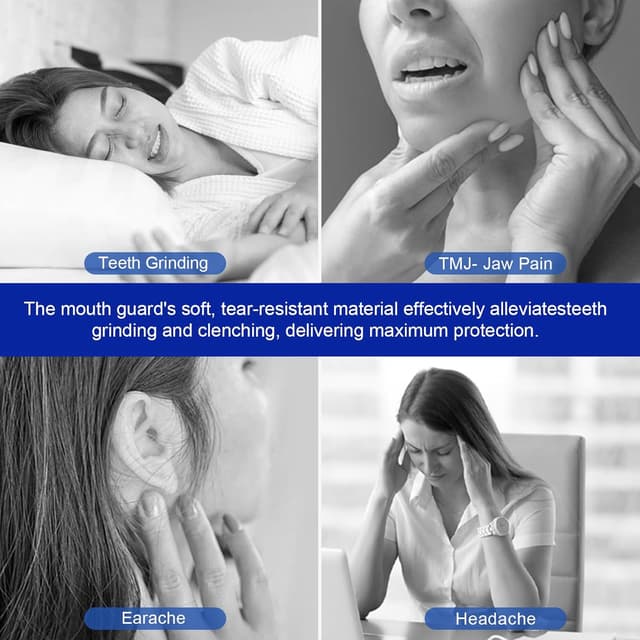 Thumbnail 2 de Set 4 férulas antirronquidos reutilizables