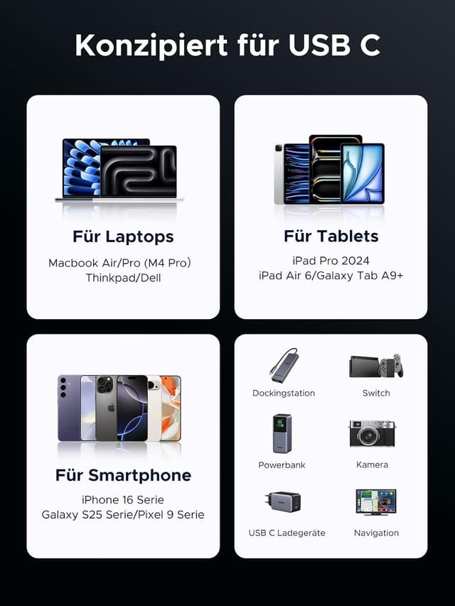 Thumbnail 6 de UGREEN USB C Kabel USB4 40 Gbps, 1 m