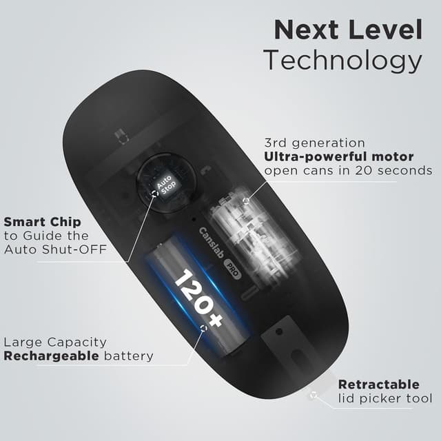 Detalle 2 de Canslab Ultrablade PRO Auto Stop Can Opener