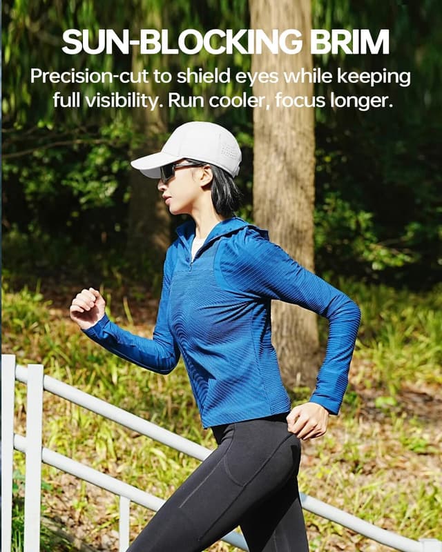 Thumbnail 6 de Zylioo Running Baseball Caps (UPF50+), breathable sun protection for big & small heads