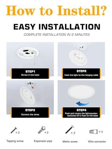 Thumbnail 5 de Kimuwote Plafon LED Techo Regulable 24W