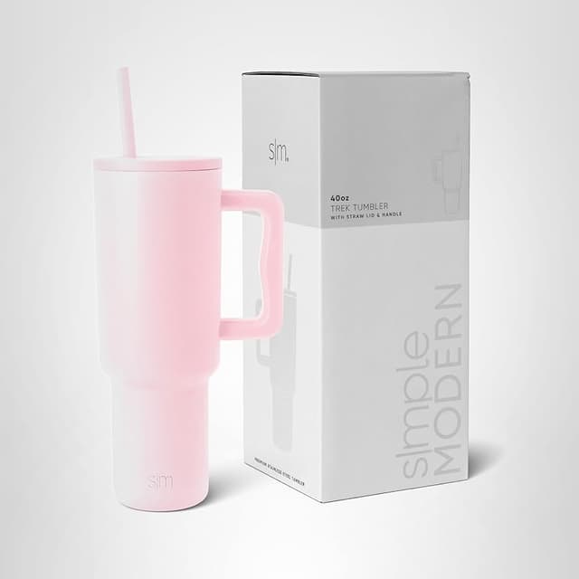Imagen de Simple Modern Trek Vaso Térmico 1180ml🥤 Acero Inoxidable Blush en OfertitasTOP