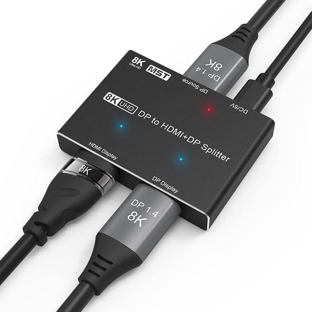 Thumbnail 6 de BolAAzul 2-Port DisplayPort 1.4 MST Hub 4K@120Hz