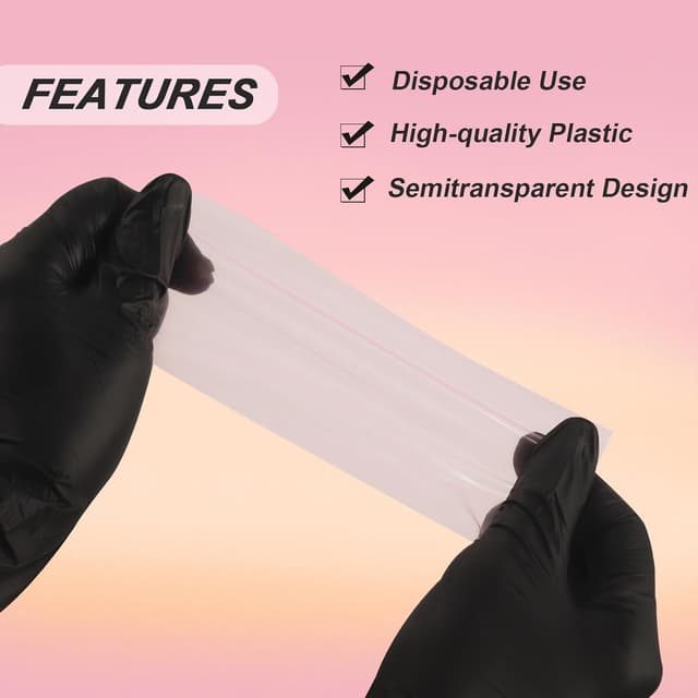 Detalle de Rayyl Tattoo Stift Cover 200 Stück, 6,5x18 cm