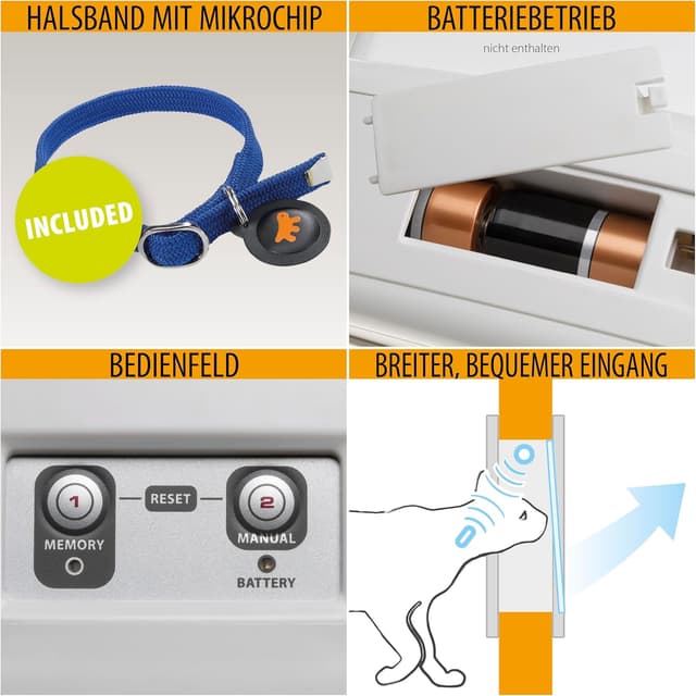 Thumbnail 3 de Ferplast SWING MICROCHIP Mittel 31,5 cm 🐾