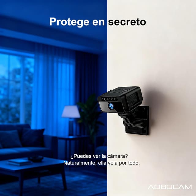 Thumbnail 2 de AOBOCAM W06 Cámara Espía 4K 150°
