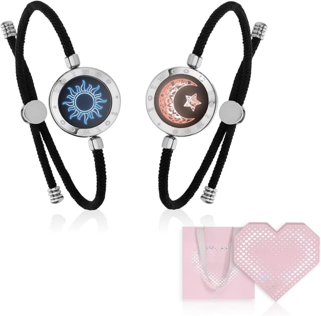 Thumbnail 6 de TOTWOO Pulseras Inteligentes de Pareja 316L