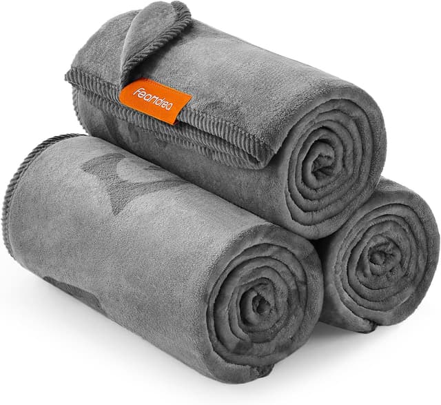 Detalle de Feandrea Pet Blankets 3-Pack XL dog blankets