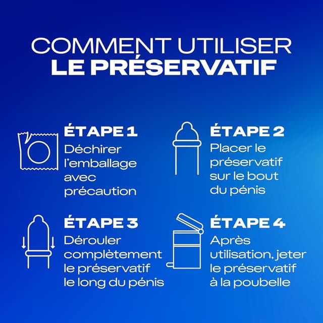 Thumbnail 6 de Durex FEELING XL 60 mm — 24 préservatifs
