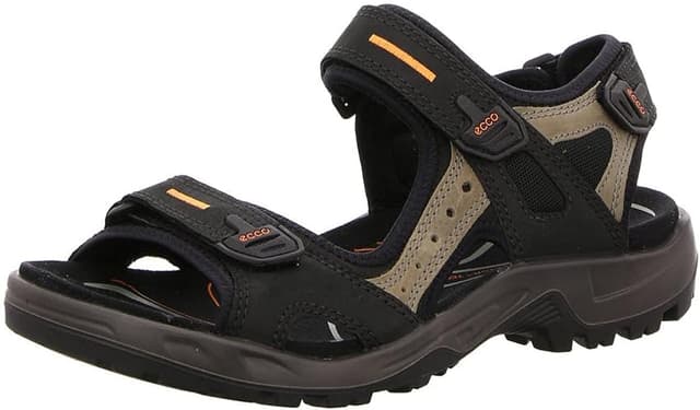 Detalle de ECCO Offroad Sandalia Deportiva Hombre 🥾 - Black Mole 41 EU