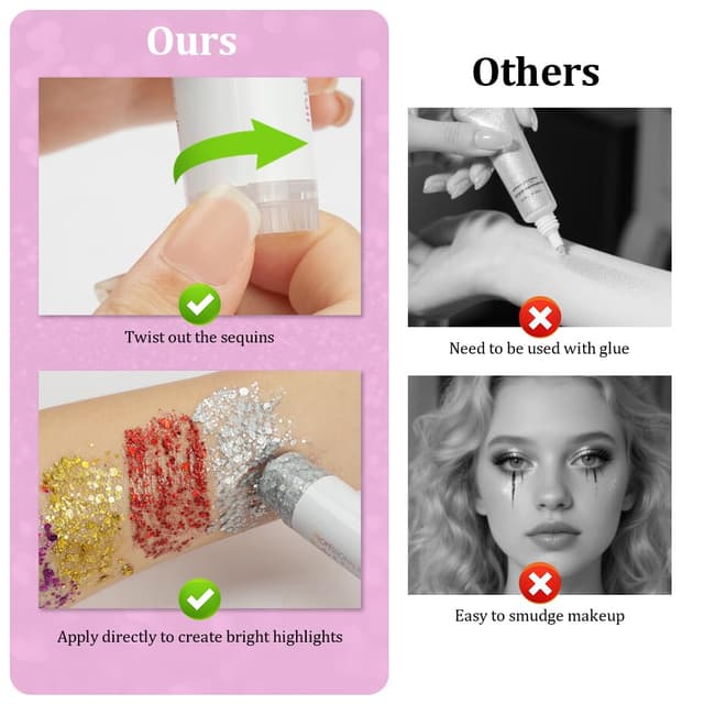 Thumbnail 3 de AOOWU Body Glitter 15g Glitzerstick 💄