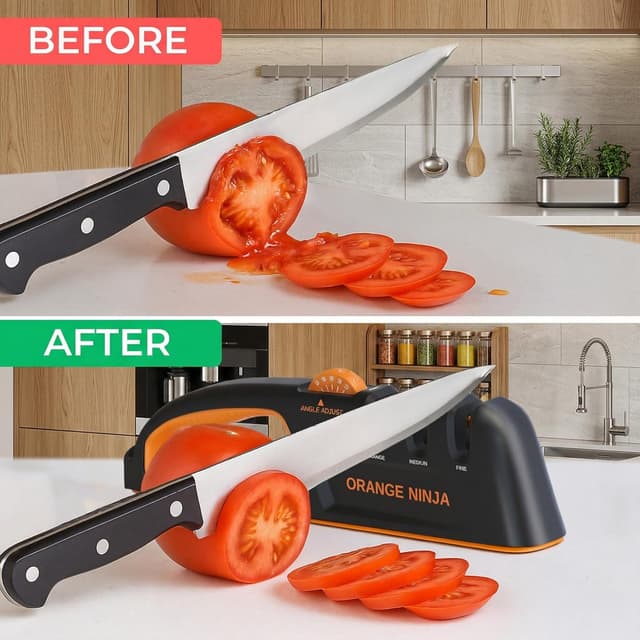 Detalle 2 de Sharp Pebble 3-Stage Knife Sharpener 5️⃣🔪