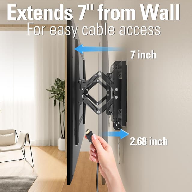 Thumbnail 2 de Mounting Dream Advanced Tilt TV Wall Mount 120 lbs