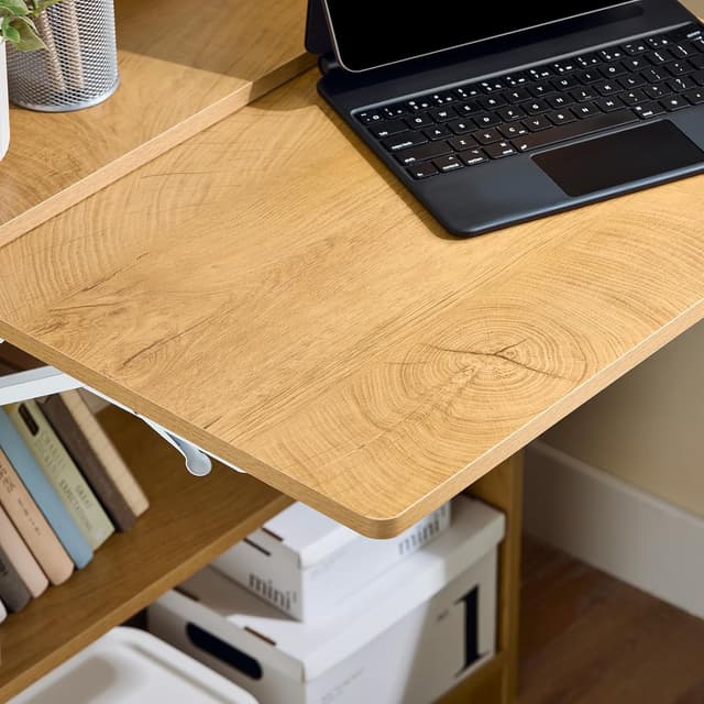 Thumbnail 5 de SoBuy FWT92-N bureau gaming pliable 64x58x82 cm