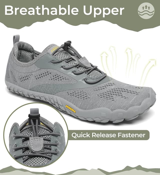 Detalle de SAGUARO Unisex Barfußschuhe für Indoor & Outdoor Fitness (Gr. 36–48)