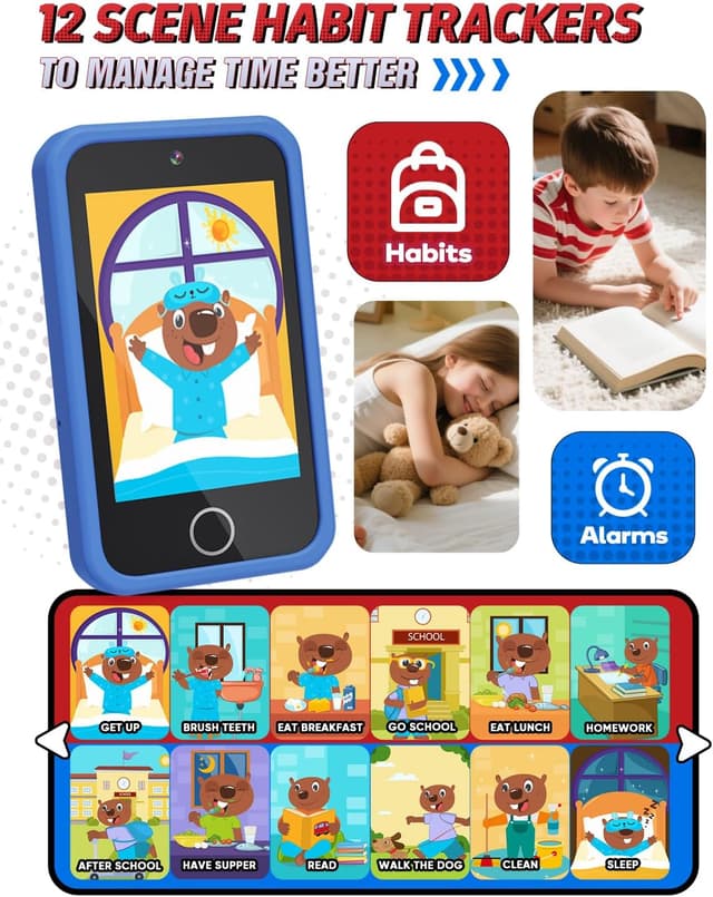 Thumbnail 5 de Manttely Kids Phone 3.5" toy phone for ages 3–9