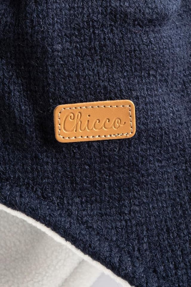 Detalle 2 de Chicco Cappello invernale Bambino e Bambina in ciniglia (3 mesi–5 anni) – morbido e comodo, Designed in Italy