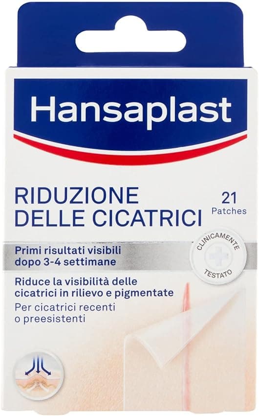 Imagen de Hansaplast Reductor de cicatrices ✨ 12x21 Apósitos Transparentes en OfertitasTOP