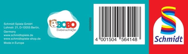 Detalle 2 de Schmidt Spiele 56414 Bobo Siebenschläfer – Kinderpuzzle (3x24 Teile) ab 4 Jahren