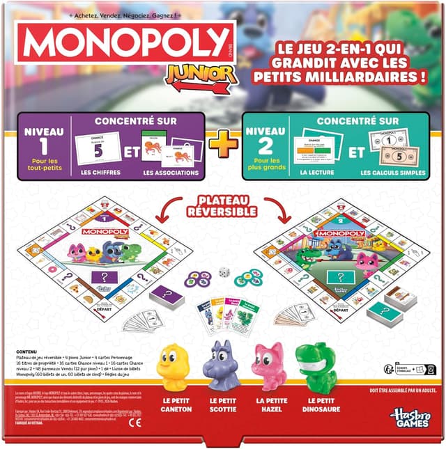 Thumbnail 6 de Monopoly Junior édition 2026 Jeu de Plateau