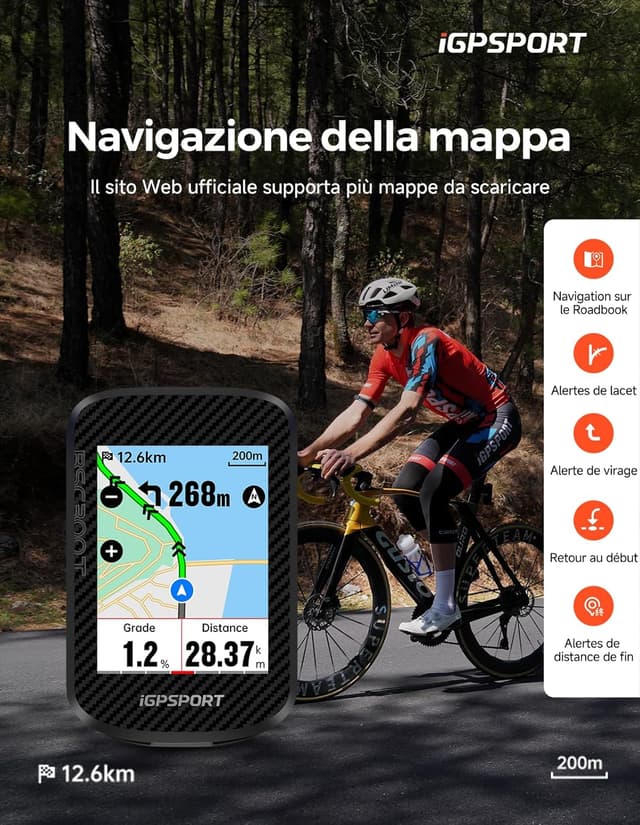 Thumbnail 4 de iGPSPORT BSC300T ciclocomputer 2,4"