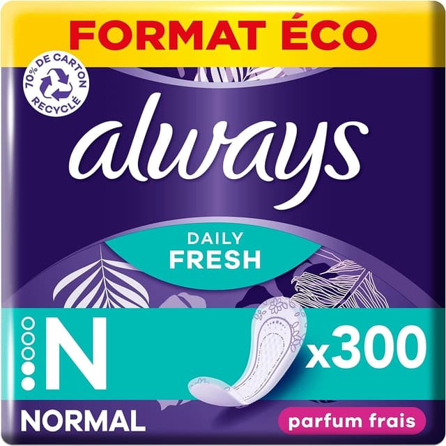 Imagen de Always Daily Fresh Protège‑Slips 300 unités en OfertitasTOP