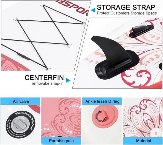 Thumbnail 4 de FBSPORT Aufblasbares SUP Board 15 cm 🏄