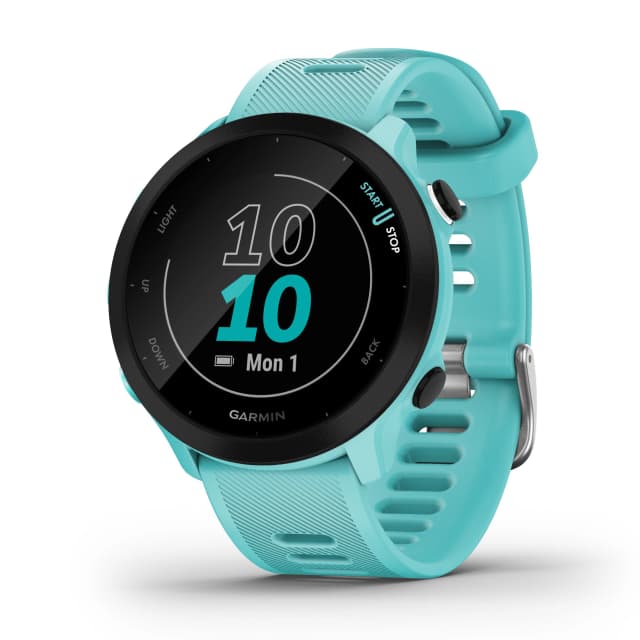 Detalle de Garmin Forerunner 55 (reacondicionado casi a estrenar) con GPS para correr