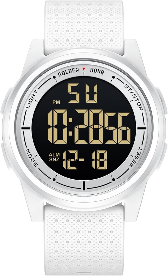 Thumbnail 3 de GOLDEN HOUR Ultradünne Minimalistische Sportuhr wasserdicht Digitaluhr