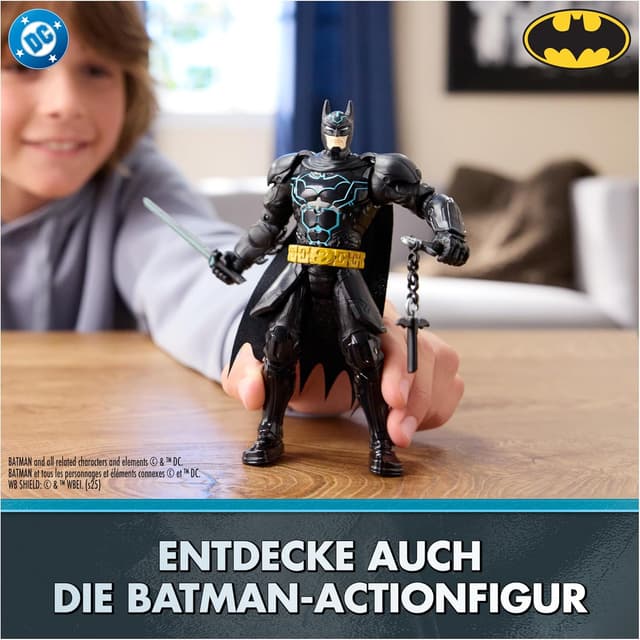 Detalle 2 de DC Comics Batman Ninja Gorilla Grodd Deluxe Action-Figur (15 cm) mit Battle Moves