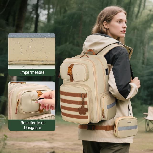 Thumbnail 1 de YOREPEK Mochila Crossfit Mujer 25L