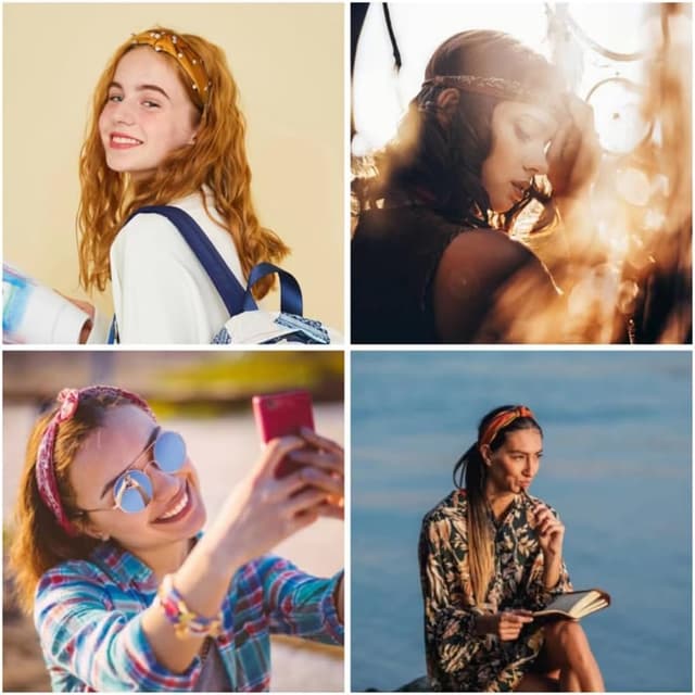 Thumbnail 5 de Flamingo headband 3pc Wide