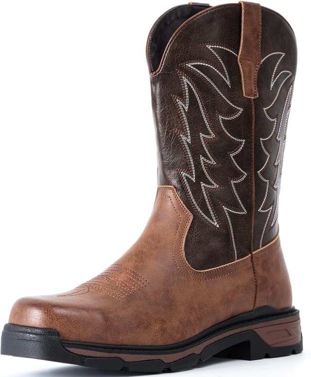 Imagen de ANGRYRAM Work-Man Pro Series Steel Toe Boots en OfertitasTOP