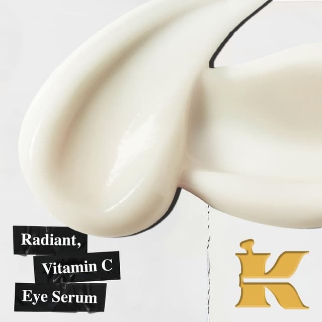 Detalle 2 de Kiehl’s Powerful-Strength Vitamin C Eye Serum (10% Pure Vitamin C) with Hyaluronic Acid & Tri-Peptide, 15ml
