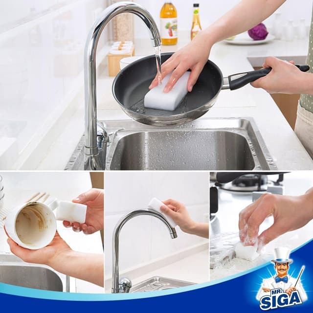 Thumbnail 3 de MR.SIGA Eraser Sponge for Kitchen Cleaning