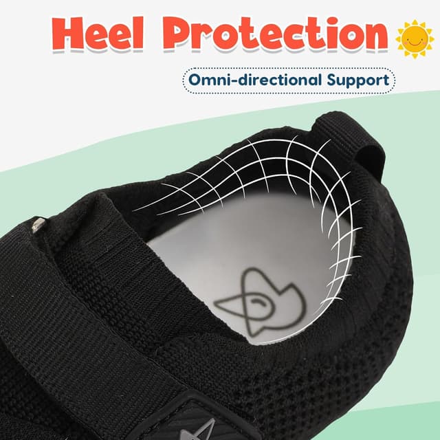 Detalle de JOINFREE Kids Barefoot Shoes Wide Fit Trainers – non-slip, breathable zero-drop sneakers