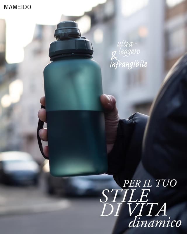Detalle de MAMEIDO borraccia con cannuccia 1,5 L