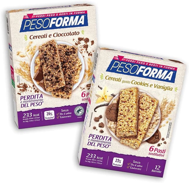 Thumbnail 3 de Pesoforma Barrette Cereali Croccanti 12 x 31 g 🍫