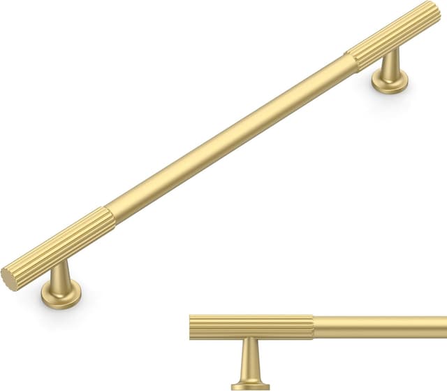 Detalle de Cabinet pull handles 10 pack, 128mm hole