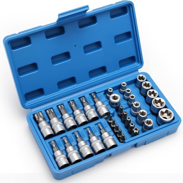 Thumbnail 6 de 34-Piece Torx Star Bit Socket Set 3/8-inch