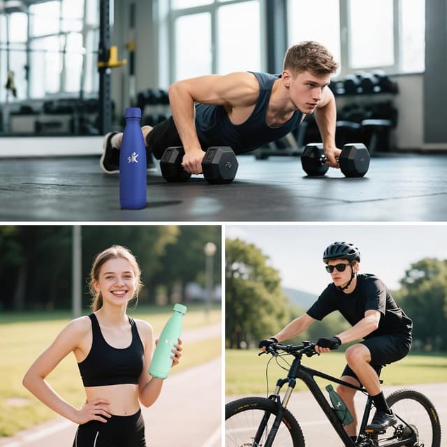 Thumbnail 5 de Motswedi Botella Térmica 500ml Acero Inoxidable 💧