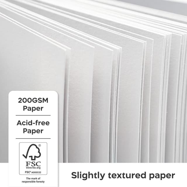 Detalle de Zenacolor sketchbook A4, 200 gsm hardback