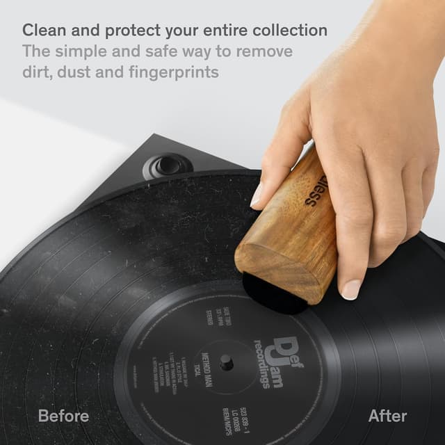 Detalle 2 de Boundless Audio Vinyl Record Cleaning Kit (8-in-1) with Carbon Fiber & Velvet Brushes, Stylus Cleaner & Storage Case