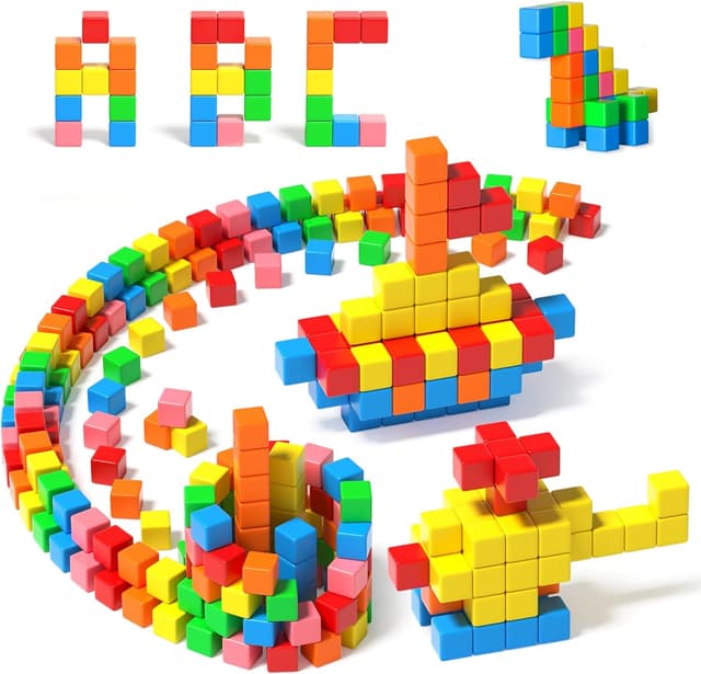 Detalle de Apluses 42PCS Magnetic Blocks set for ages 3–5