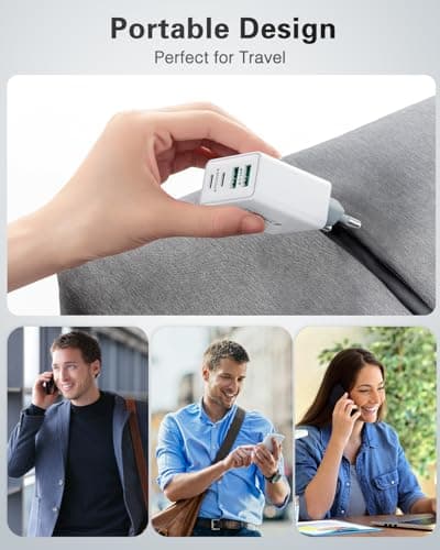 Thumbnail 6 de LumFocus Cargador USB C 40W 4 Puertos