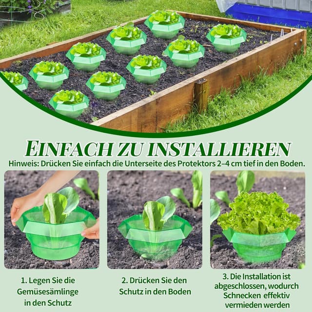 Thumbnail 3 de Anti Limaces et Escargots 24 Pièces Bleu