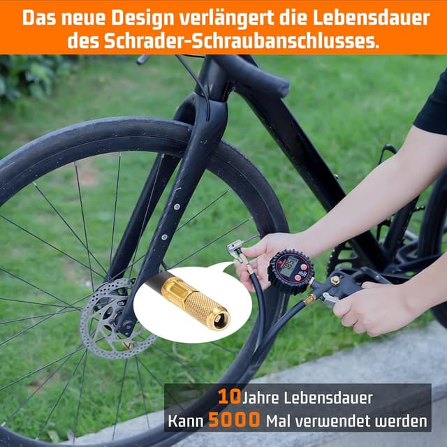 Thumbnail 6 de ETENWOLF T500 Digitaler Luftdruckprüfer 0-17 Bar